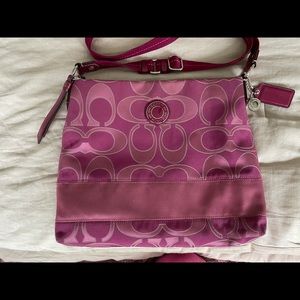 Coach crossbody messenger bag
